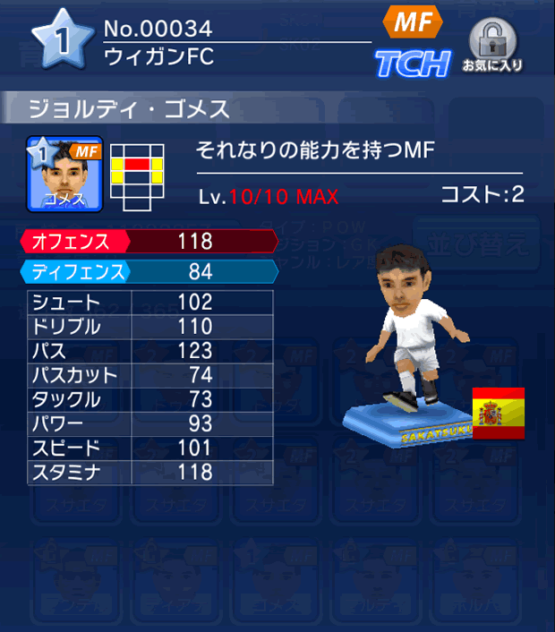 No.00034　ジョルディ・ゴメス