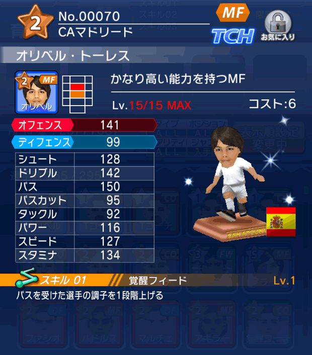 No.00070　オリベル・トーレス