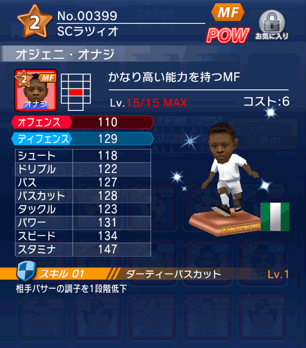 No.00399　オジェニ・オナジ