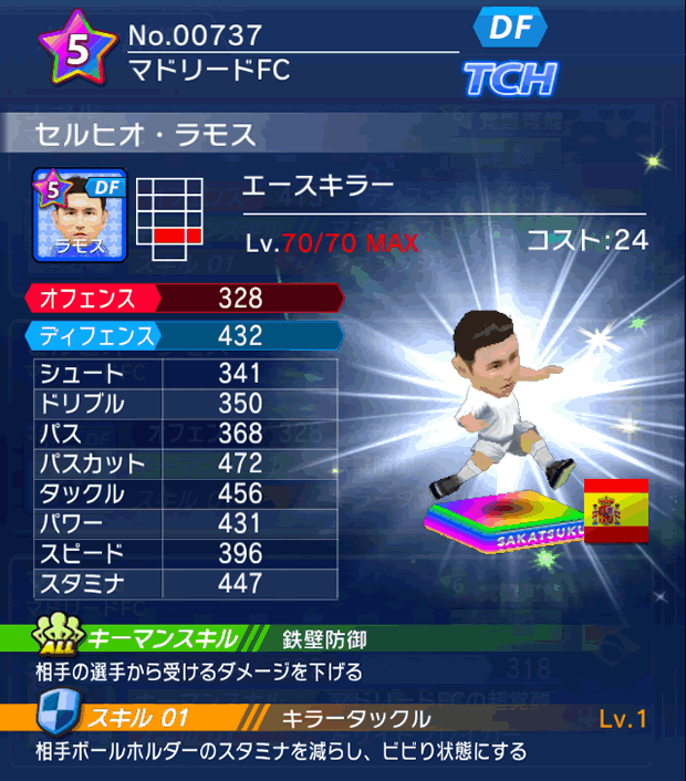 No.00737 セルヒオ・ラモス