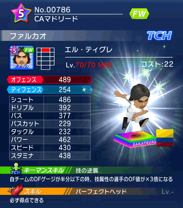 No.00786　ファルカオ