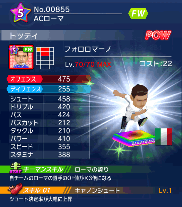 No.00855　トッティ