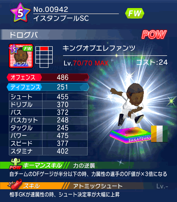 No.00942　ドログバ