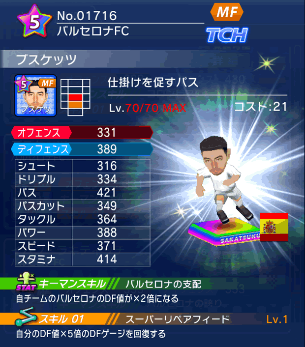 No.01716 ブスケッツ