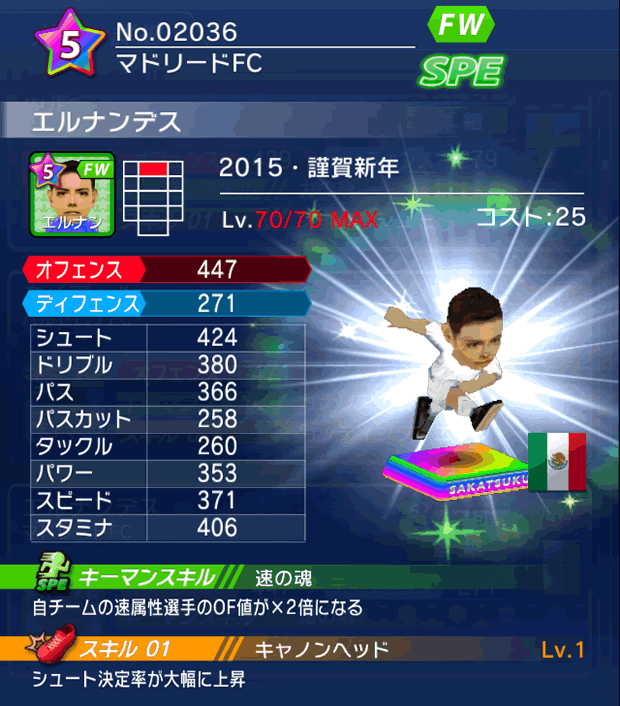 No.02036　エルナンデス【15・新年】