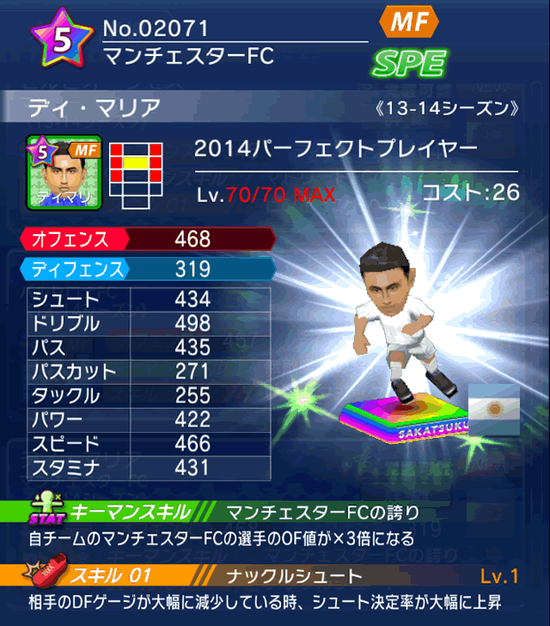 No.02071　ディ・マリア【PP14】