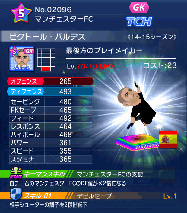 No.02096 ビクトール・バルデス【14-15】