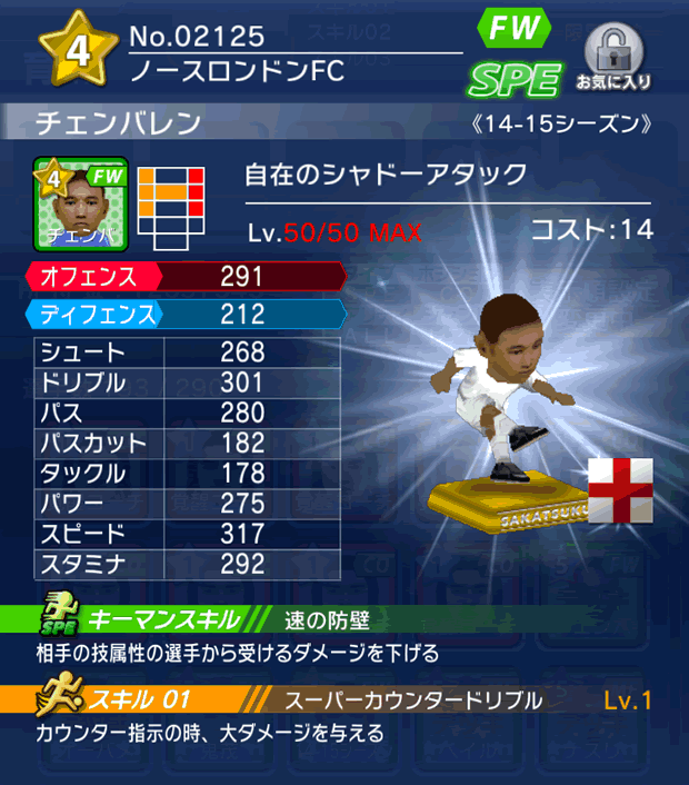 No.02125　チェンバレン【14-15】