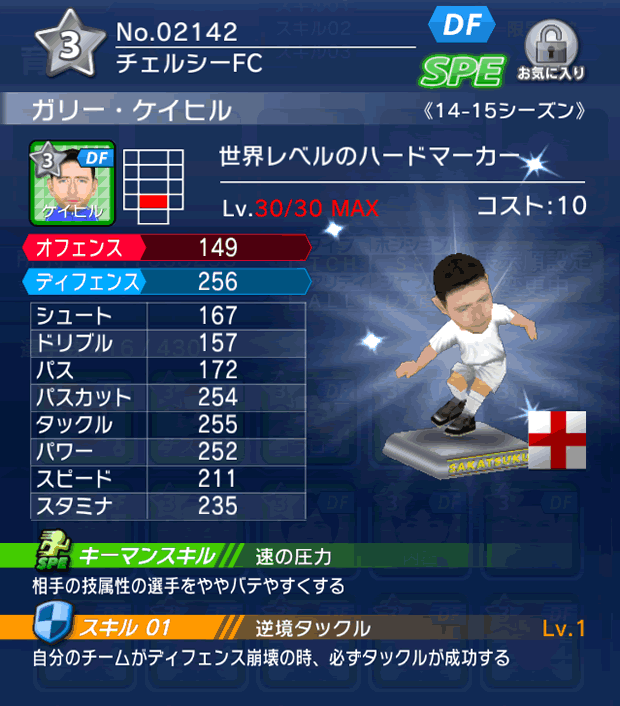 No.02142　ガリー・ケイヒル【14-15】