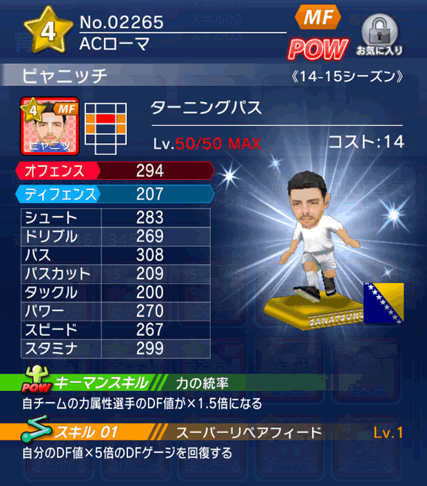 No.02265　ピャニッチ【14-15】