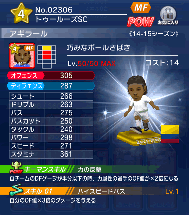 No.02306　アギラール【14-15】