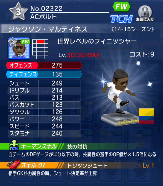 No.02322　ジャクソン・マルティネス【14-15】