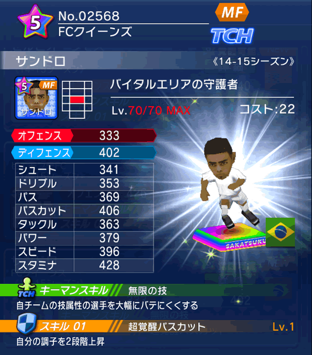 No.02568 サンドロ【14-15】