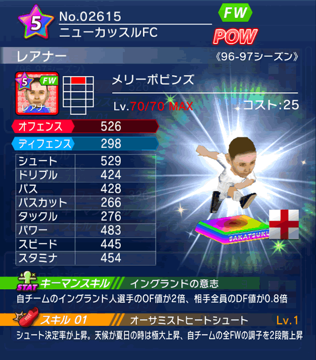 No.02615　レアナー【96-97LL】