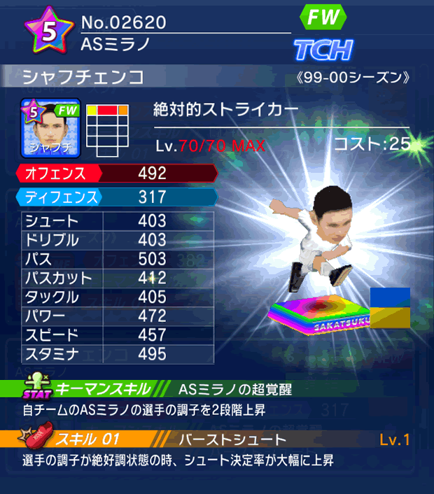 No.02620　シャフチェンコ【99-00LL】