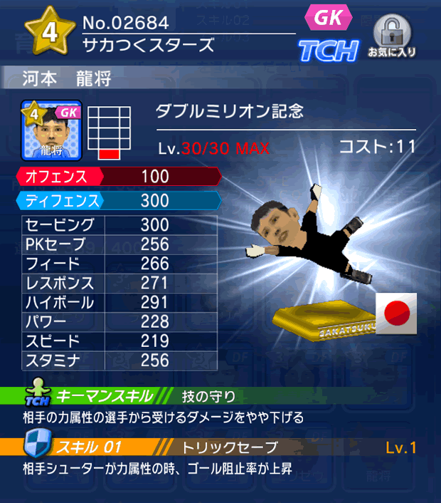 No.02684　河本龍将【Wミリオン】