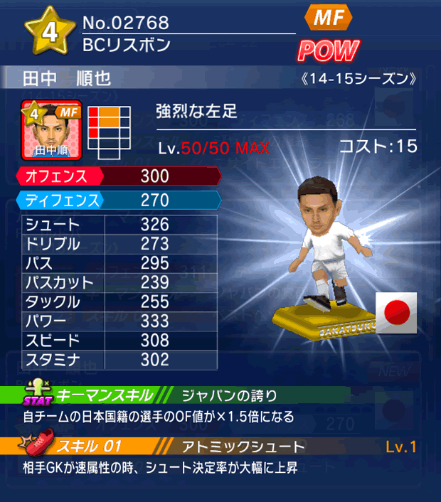 No.02768　田中順也【14-15】