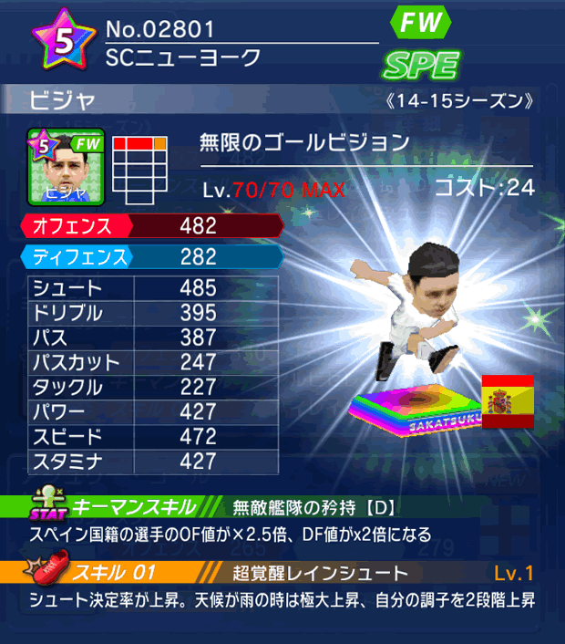 No.02801　ビジャ【14-15】