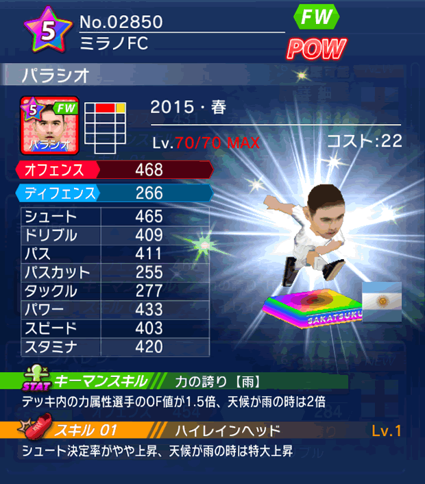 No.02850　パラシオ【15・春】