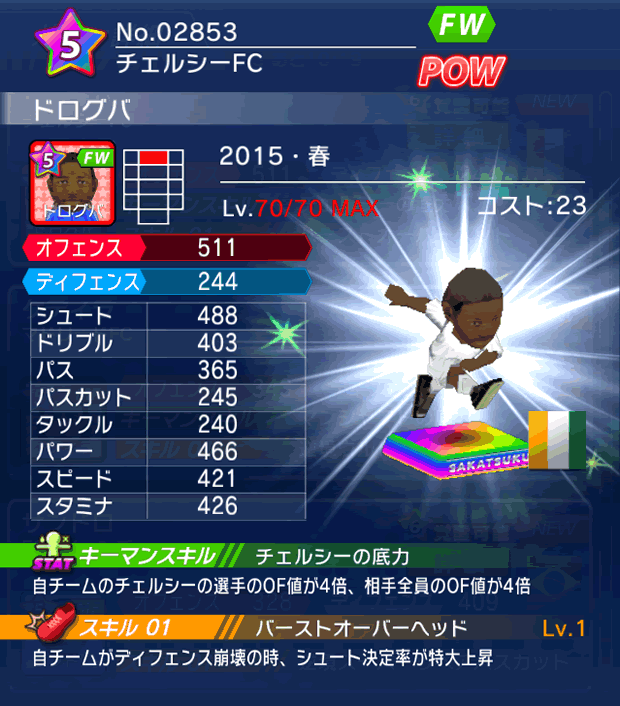 No.02853　ドログバ【15・春】