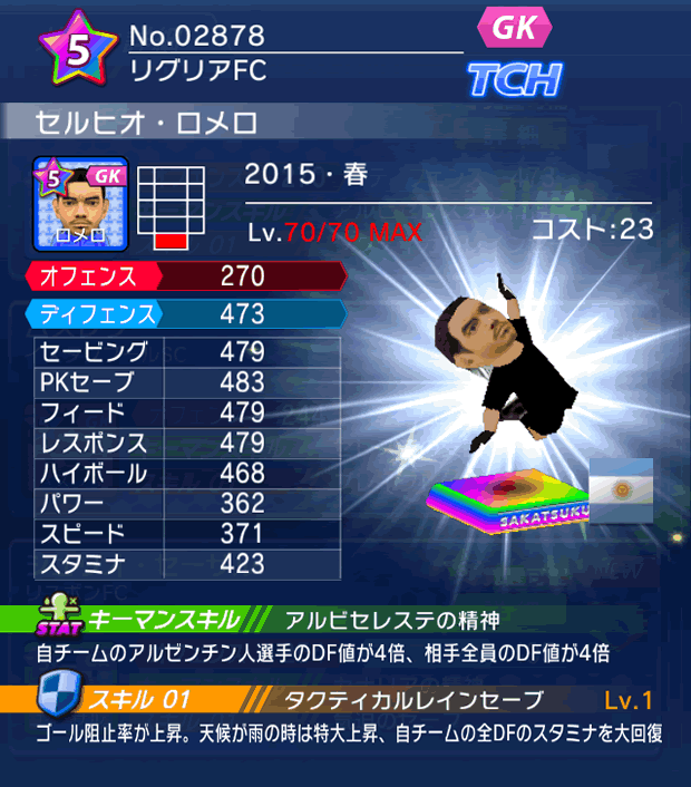 No.02878　セルヒオ・ロメロ【15・春】