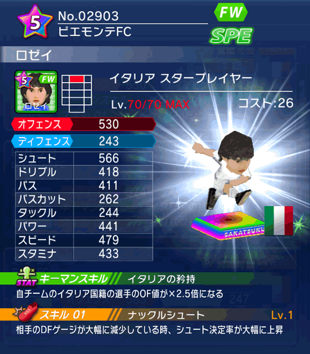 No.02903　ロゼイ【IT・ST】