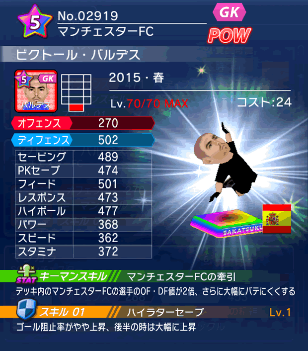 No.02919　ビクトール・バルデス【15・春】