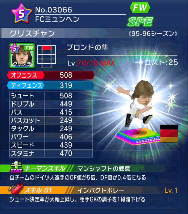 No.03066　クリスチャン【95-96LL】