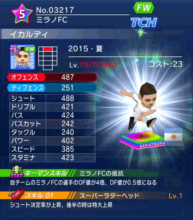 No.03217　イカルディ【15・夏】