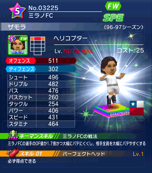 No.03225　ザモラ【96-97LL】