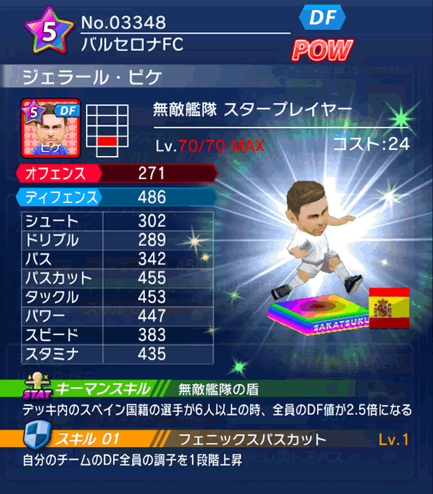 No.03348　ジェラール・ピケ【ES・ST】