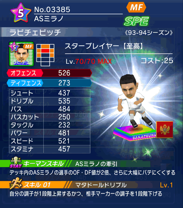 No.03385　ラビチェビッチ【至高・ST】