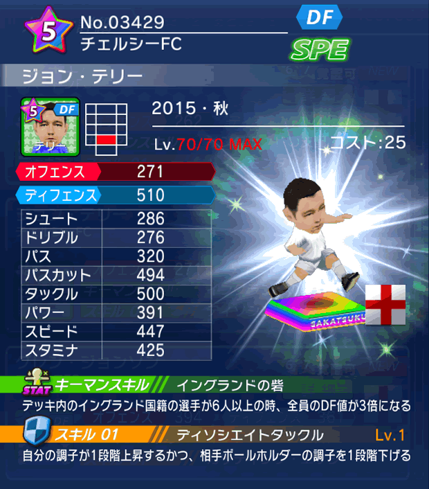 No.03429　ジョン・テリー【15・秋】