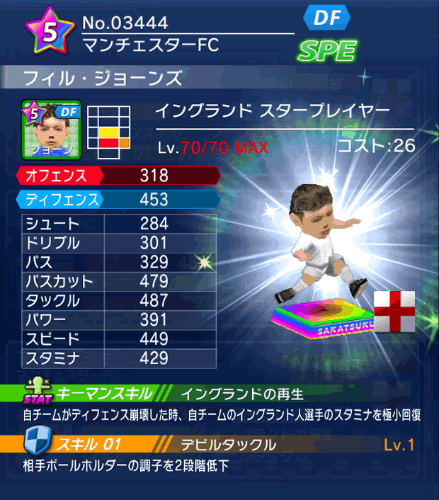 No.03444　フィル・ジョーンズ【ENG・ST】