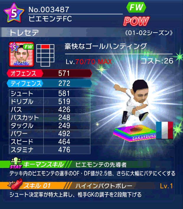 No.03487 トレセデ【01-02LL】