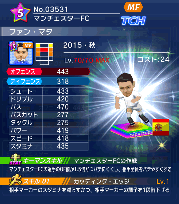 No.03531　ファン・マタ【15・秋】