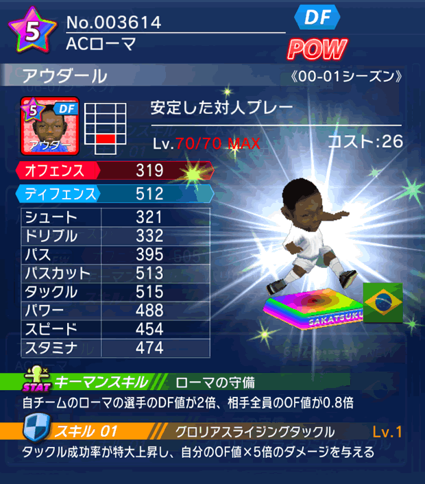 No.03614 アウダール【00-01LL】