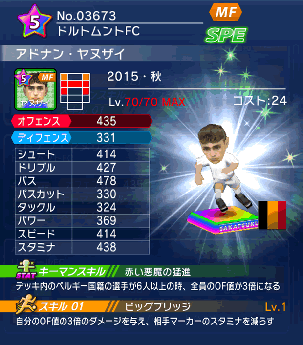 No.03673　アドナン・ヤヌザイ【15・秋】