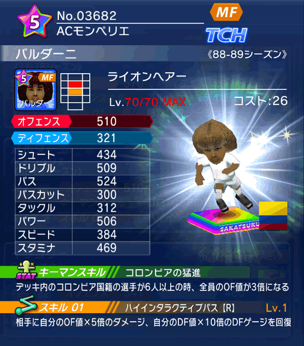 No.03682　バルダーニ【88-89LL】