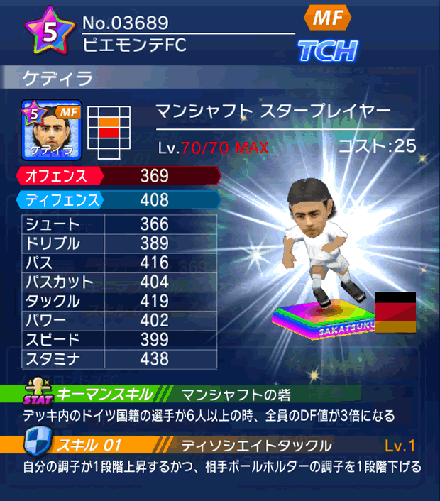 No.03689　ケディラ【DE・ST】