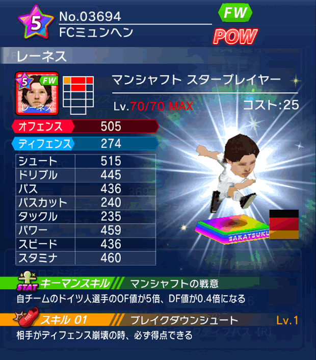 No.03694 レーネス【DE・ST】