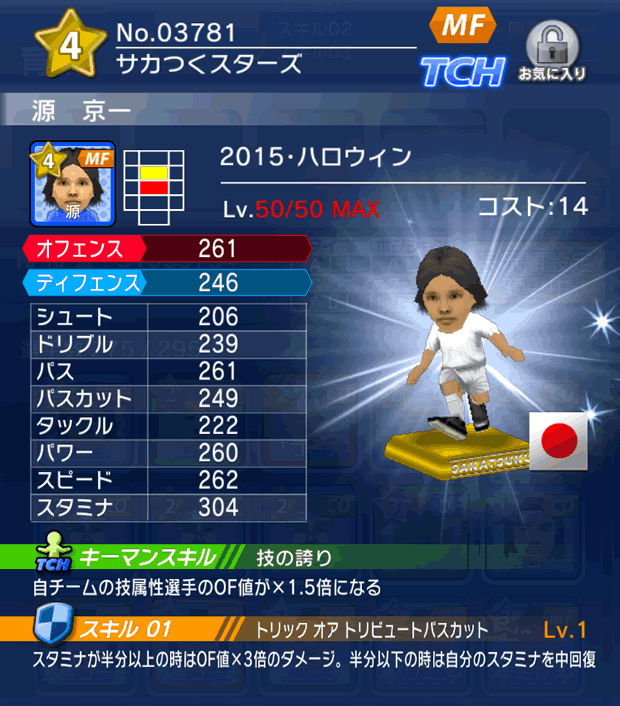 No.03781　源京一【15・ハロウィン】