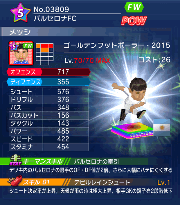 No.03809　メッシ【GFB15】