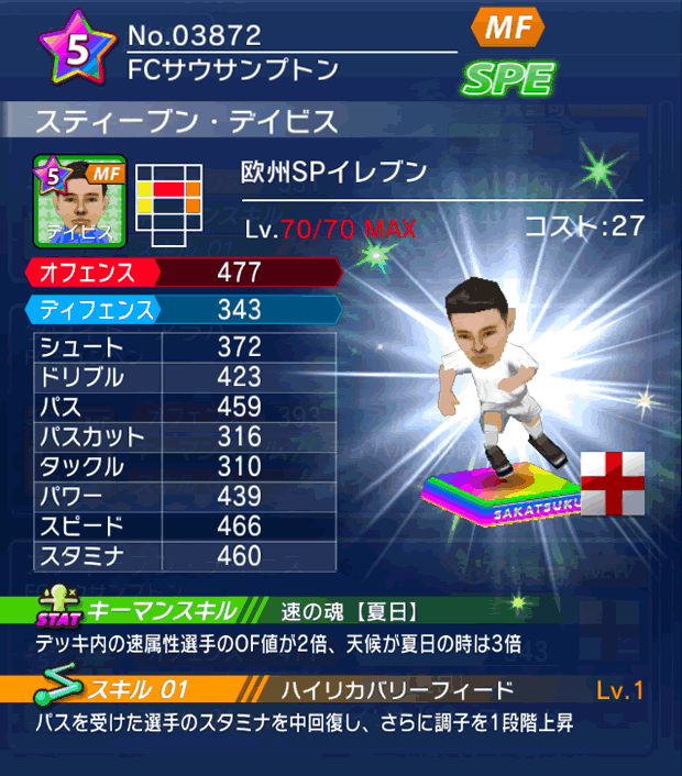 No.03872　スティーブン・デイビス【欧州SP】