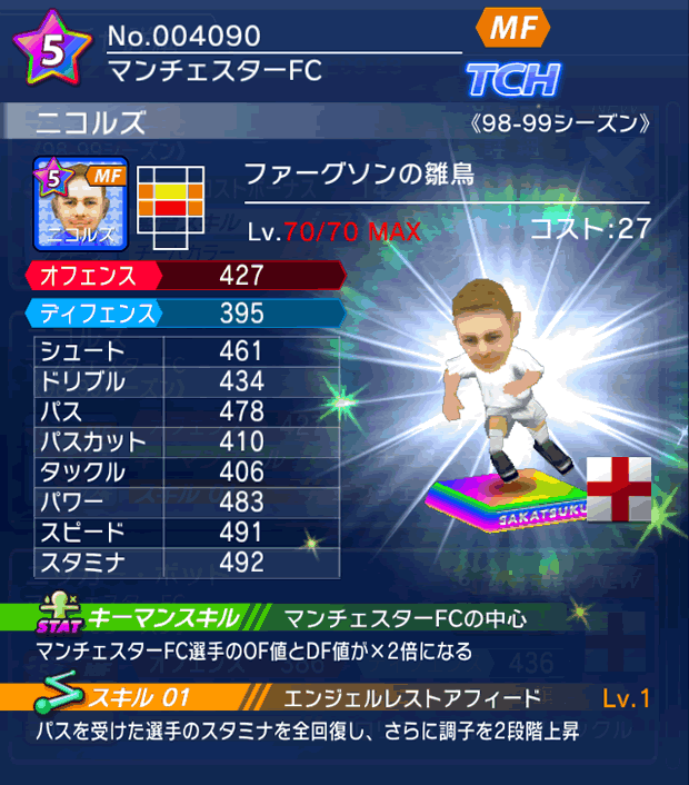 No.04090　ニコルズ【98-99G】