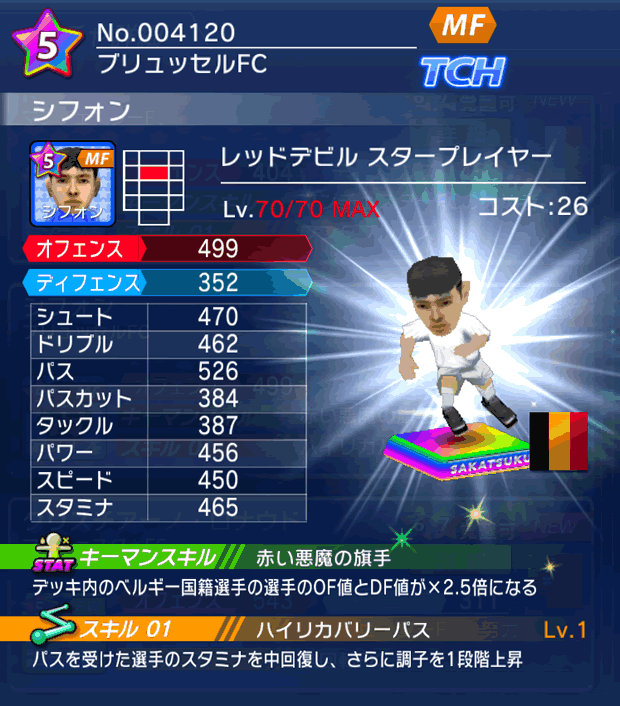 No.04120　シフォン【RD・ST】