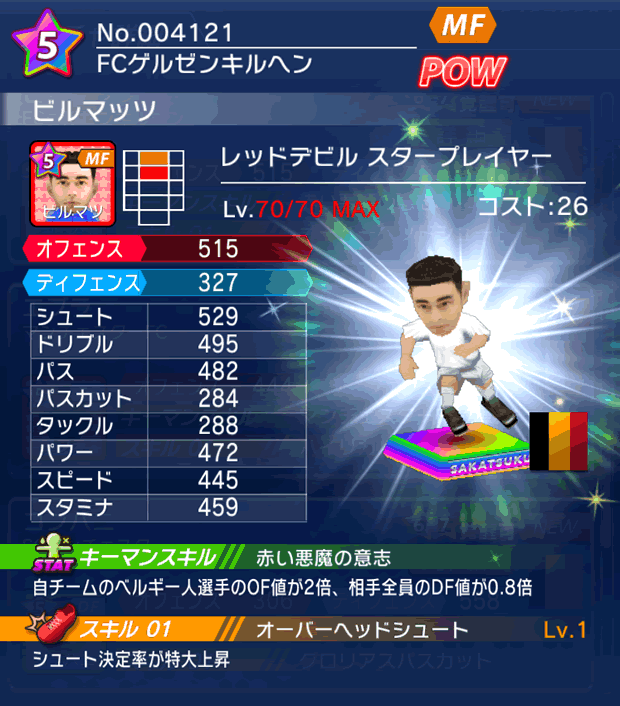 No.04121　ビルマッツ【RD・ST】