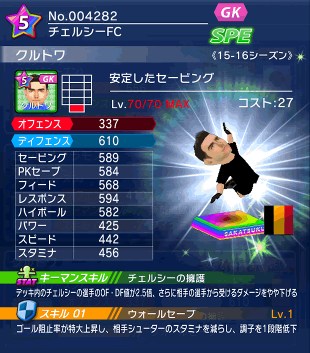 No.04282　クルトワ【15-16】