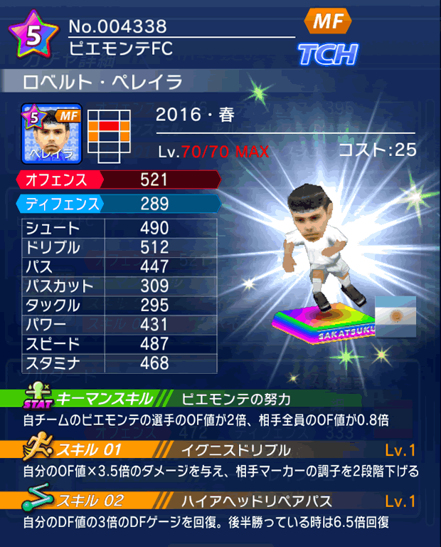 No.04338 ロベルト・ペレイラ【16・春】