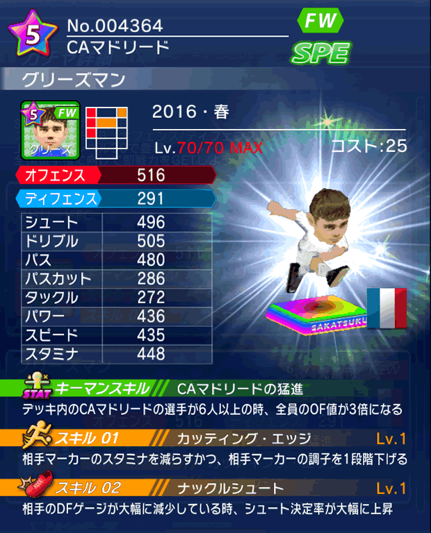 No.04364　グリーズマン【16・春】